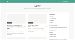 Desktop Screenshot of neby.fr